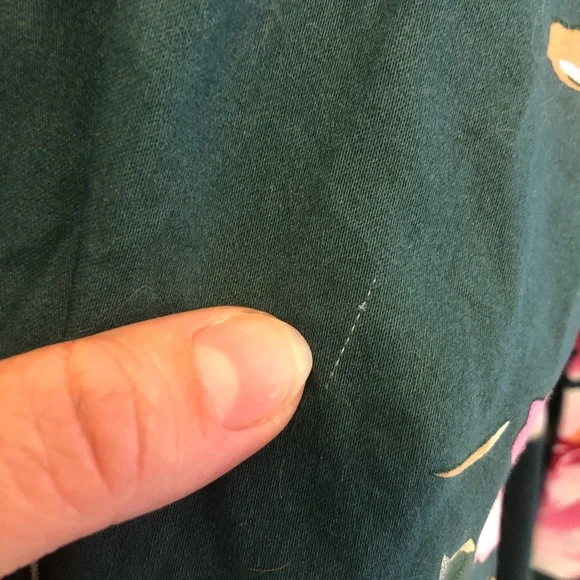 The Pretty Dress Company. Green floral swing dress - Picture 4 of 6